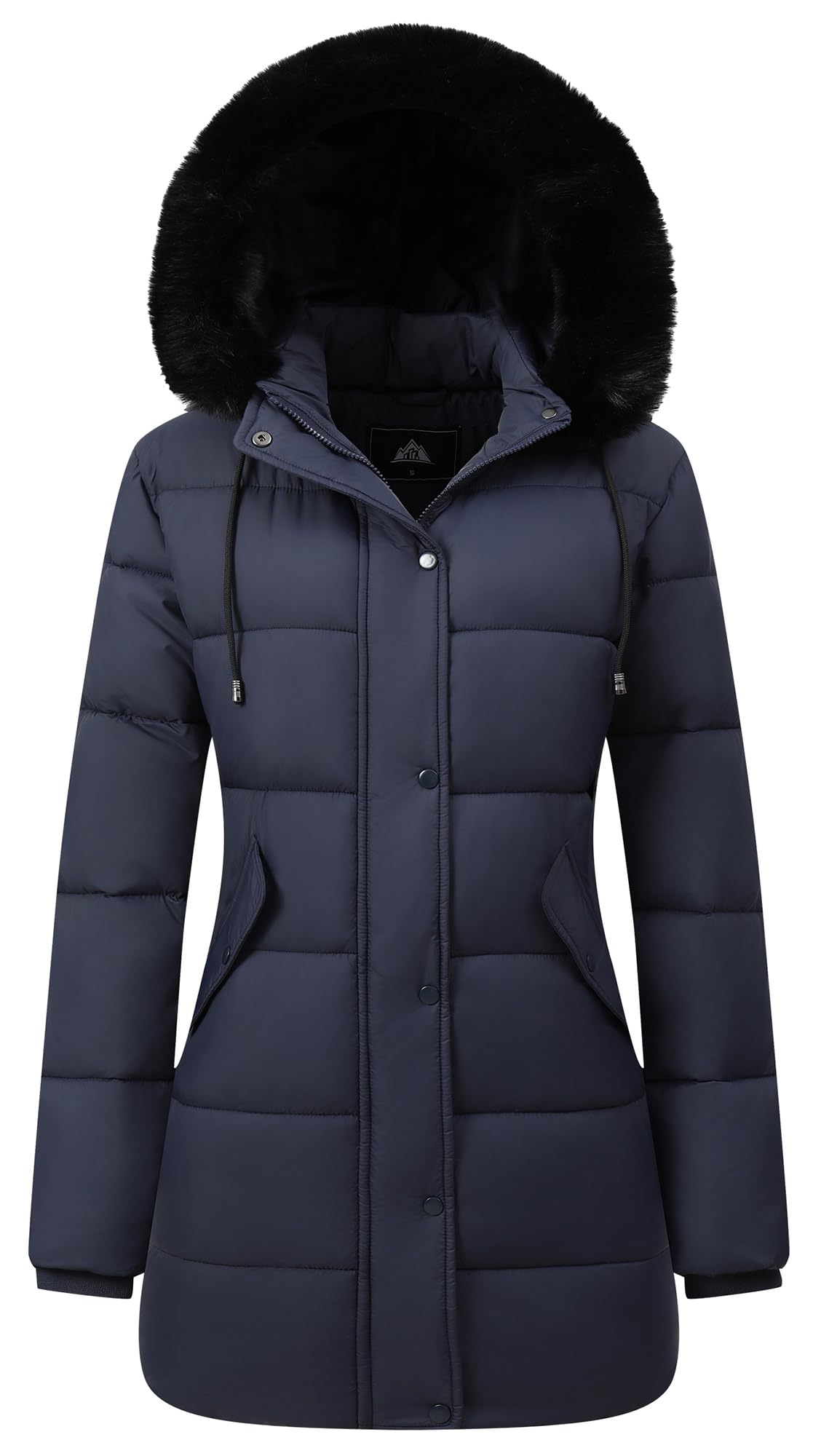 GOLDLADIES Women's Winter Coat Long Waterproof Parka - Warm Snow Jacket for Women,Windproof Winter Jacket for Cold Weather
